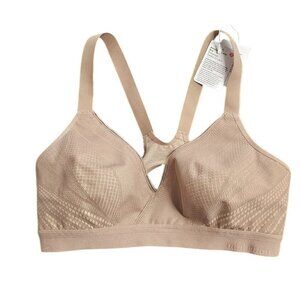 Lululemon Awake To Lace Bra , Unpadded, Molded Cups, Sand, Size 32DD, NWT